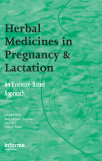 Image of Ebook Herbal Medicines in Pregnancy & Lactation