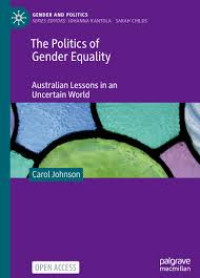 Image of Ebook The Politics of Gender Equality : Australian Lessons in an Uncertain World